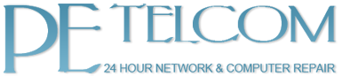 PE Telcom — 24 hour network and computer repair